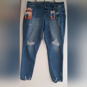 WAX "Butt, I Love You" Jeans Light Wash